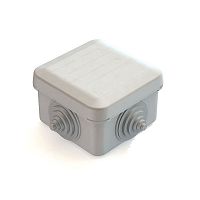 Коробка распределительная Chint ОП 70x70x40мм IP55 серый картинка 